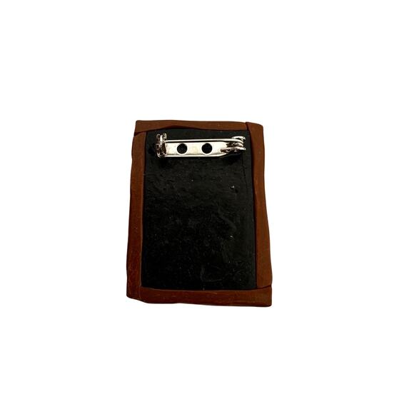 Three Apple Themed Vintage Brooches - Picture 3 of 8